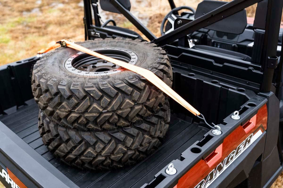 5-Piece Rough Country Bed Tie Down Kit for Polaris Ranger XP 1000-99010