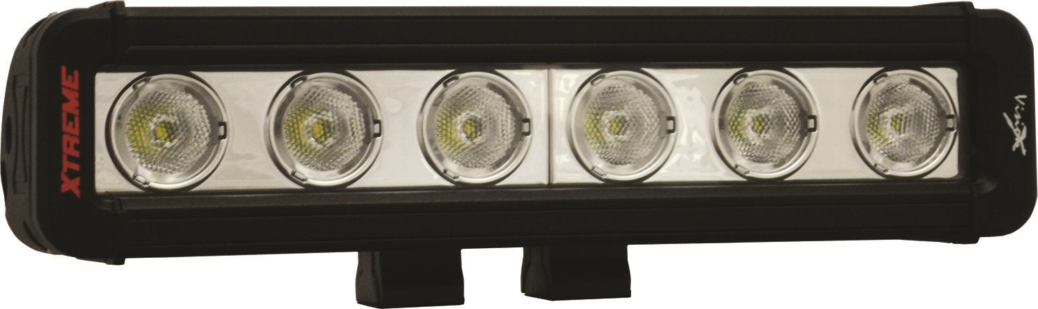 Xmitter Low Profile Vision X Lighting 9120737 Xtreme Black 9" 5W Wide LED Flood Light Bar