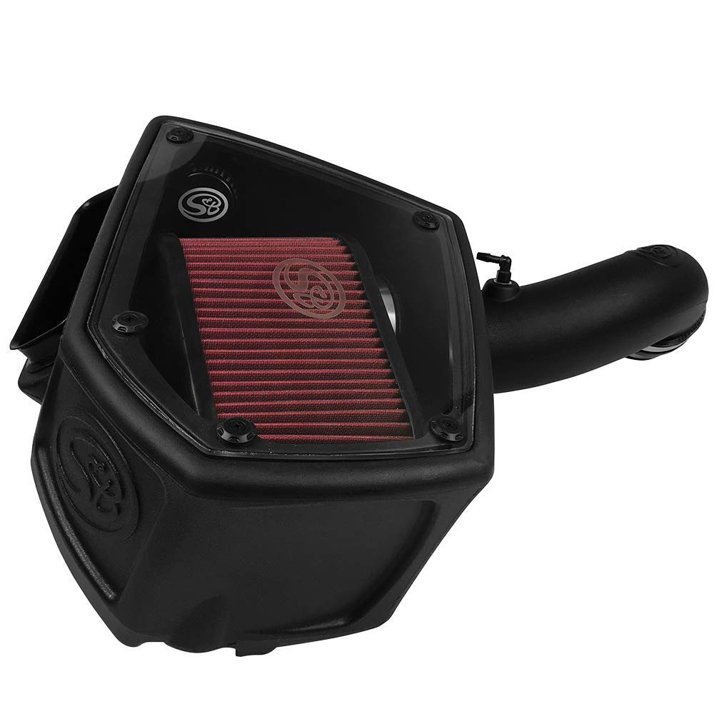 Cold Air Intake S&B Filters 75-5107 For 2015-2017 VW/AUDI 2.0T, 2018 VW 2.0T Manual Transmission (Oiled Cleanable, 8-ply Cotton Filter)