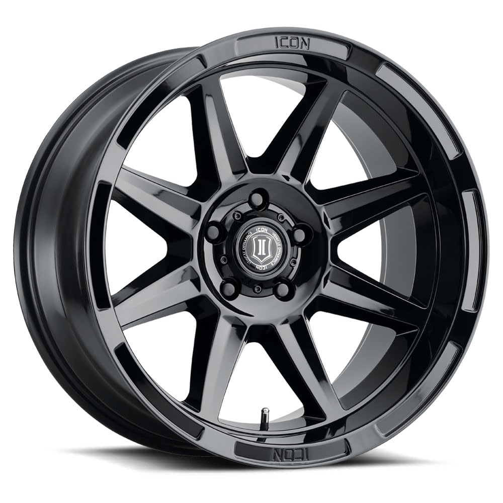 ICON Alloys Bandit, 20 x 10/6 x 5.5, Gloss Black, 24mm Offset, 4.5" BS, 6020108345GB