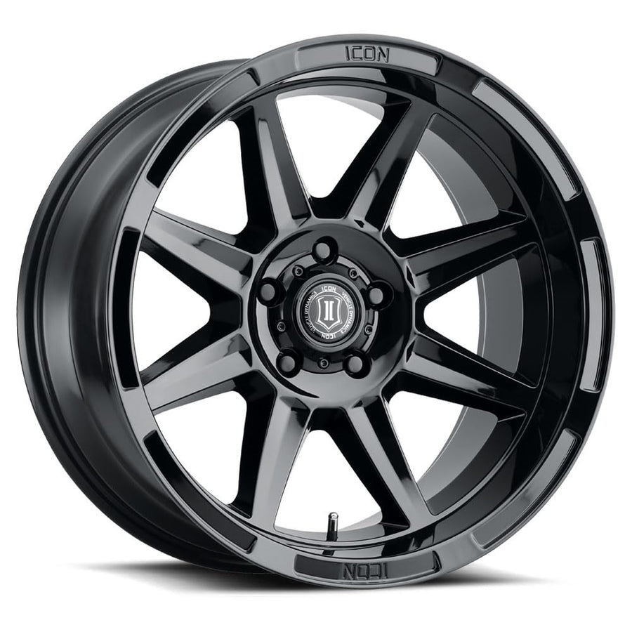 ICON Alloys Bandit, 20 x 10/6 x 5.5, Gloss Black, 24mm Offset, 4.5" BS, 6020108345GB
