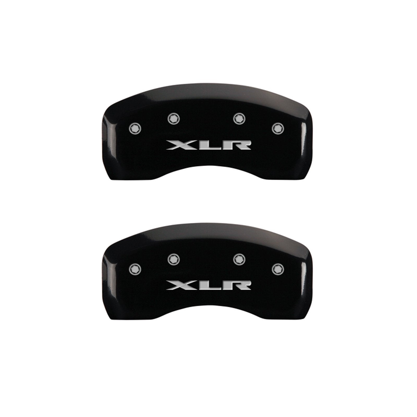 Caliper Covers MGP 35010SXLRBK with Black Powder Coat Finish, (Set of 4)