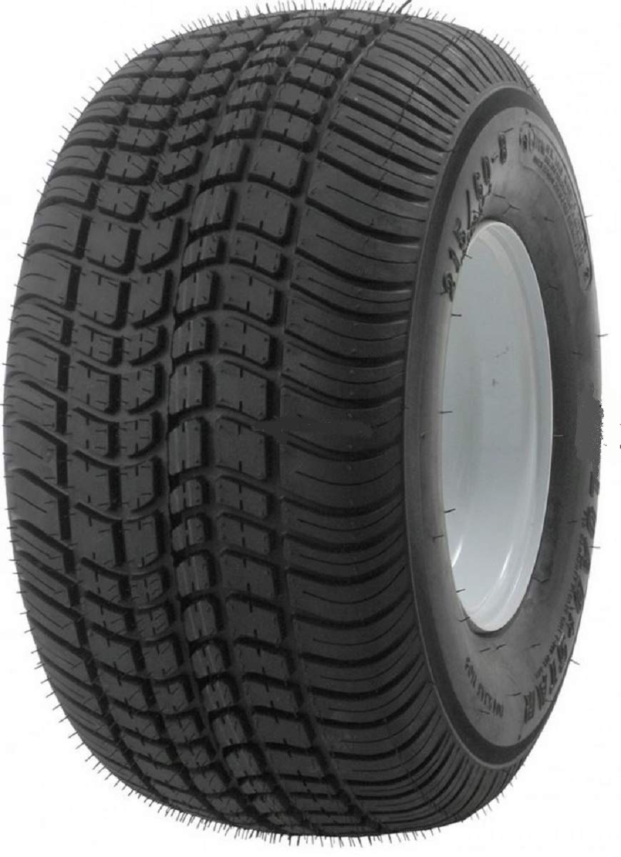 Kenda eCustomRim Trailer Tire On Rim #5247 215/65-8 215-65 Load Range C 5 Bolt White