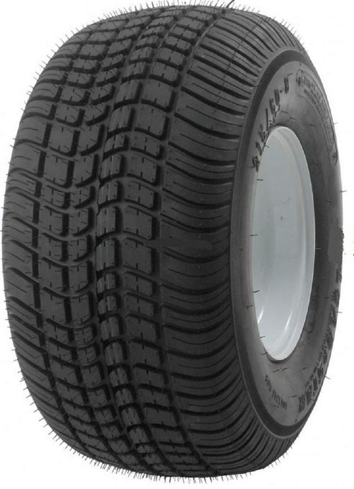 Kenda eCustomRim Trailer Tire On Rim #5247 215/65-8 215-65 Load Range C 5 Bolt White