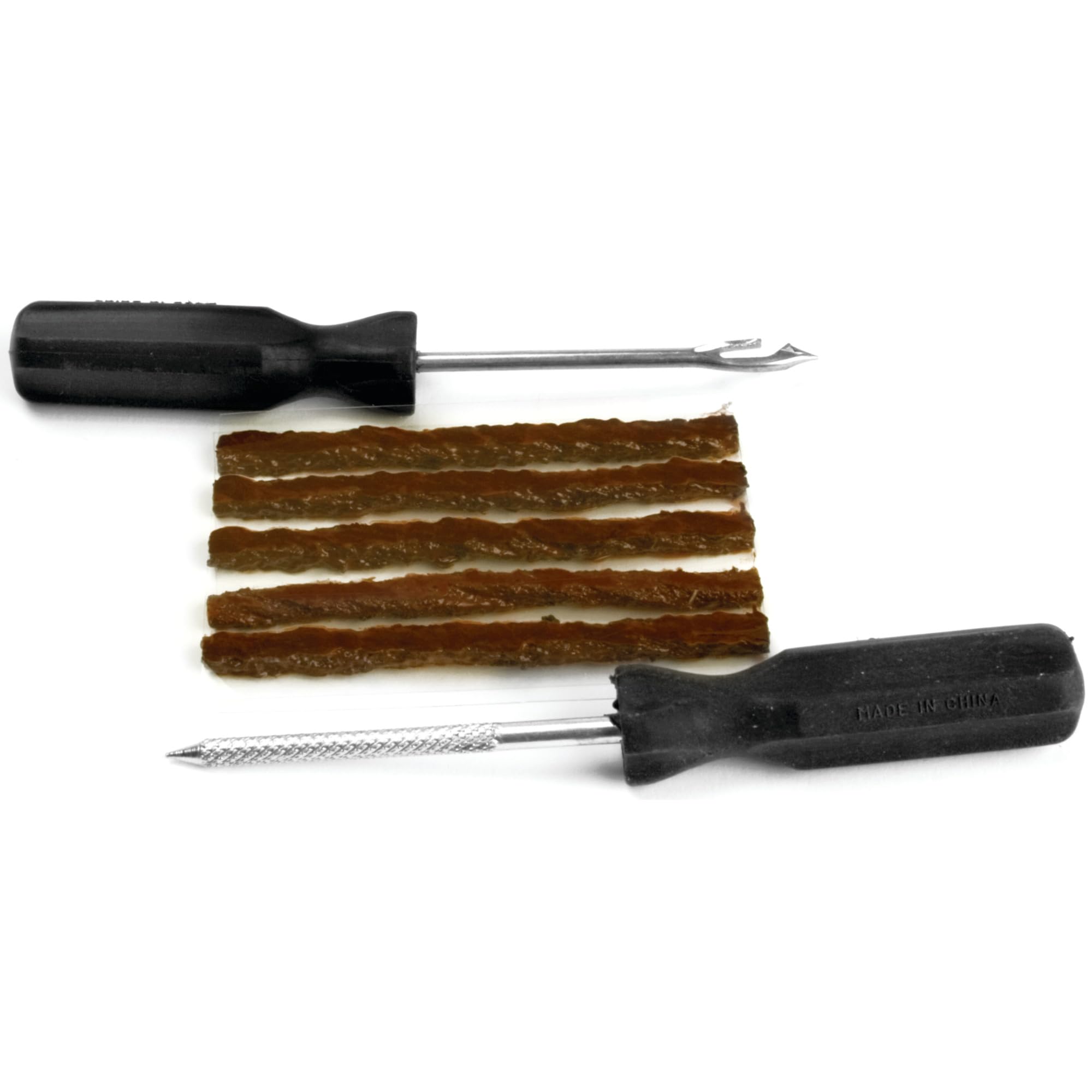 Tire Repair Kit Performance Tool 60202 for Cars and Trucks - Includes Plugger, Reamer, and Plugs - Keep Your Tires in Top Shape