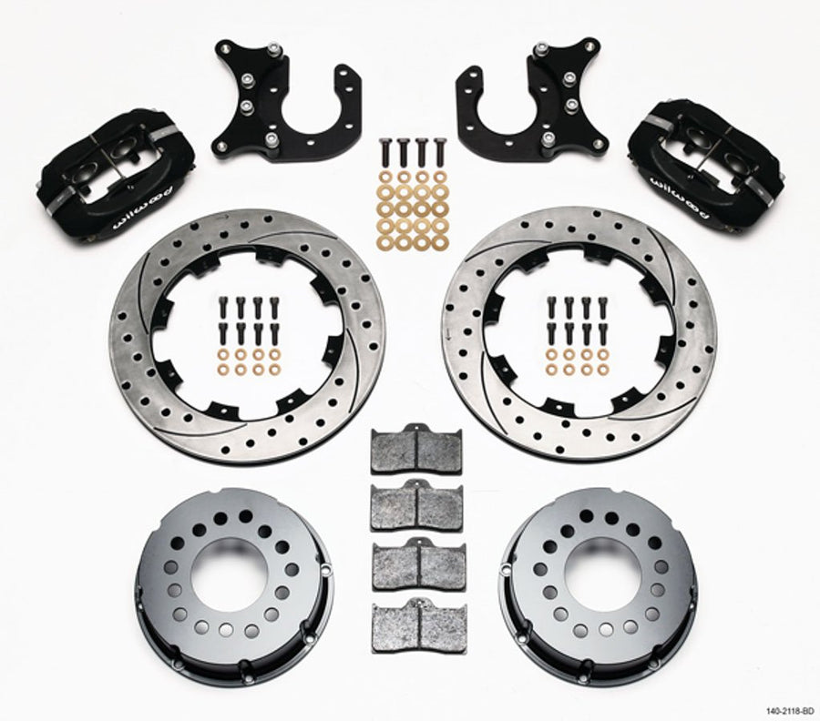 Forged Dynalite Pro Series Wilwood Rear Brake Kit 140-2118-BD