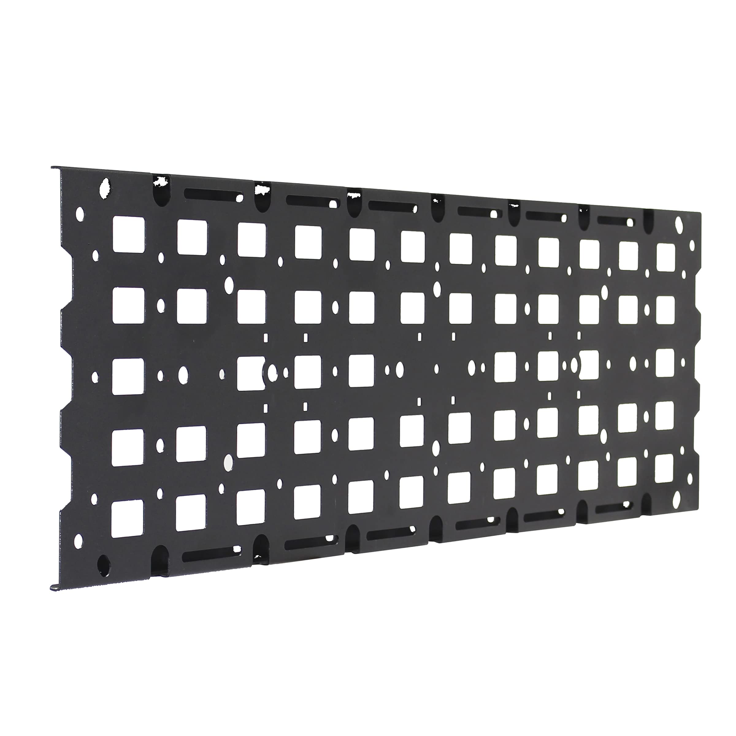 Go Rhino Plate Gear | Mild Steel, Textured Black | 5950020T | Fits Go Rhino SRM Series Roof Racks, CEROS Roof Racks, XRS Overlanding Xtreme Racks, & More