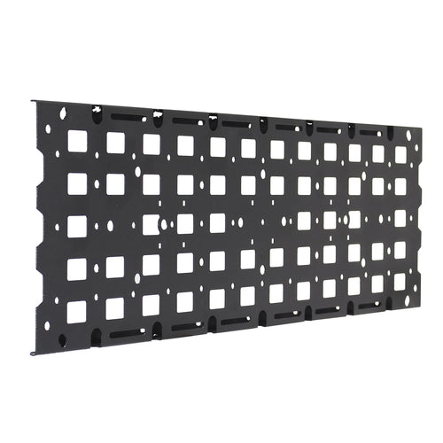 Go Rhino Plate Gear | Mild Steel, Textured Black | 5950020T | Fits Go Rhino SRM Series Roof Racks, CEROS Roof Racks, XRS Overlanding Xtreme Racks, & More