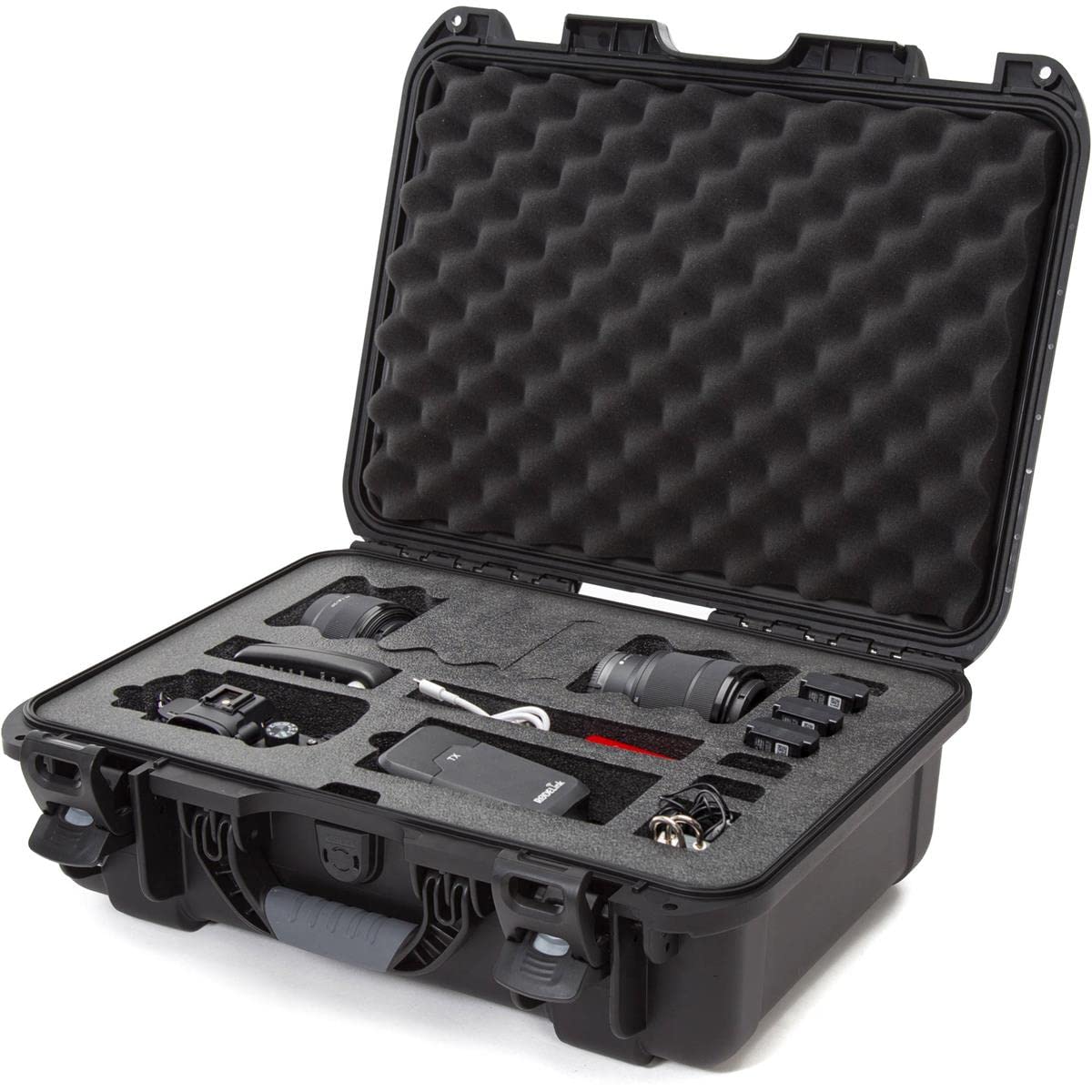 Waterproof Nanuk 925 Hard Case Carry-on with Foam Insert for Canon, Nikon - 1 DSLR Body and Lens/Lenses - Black