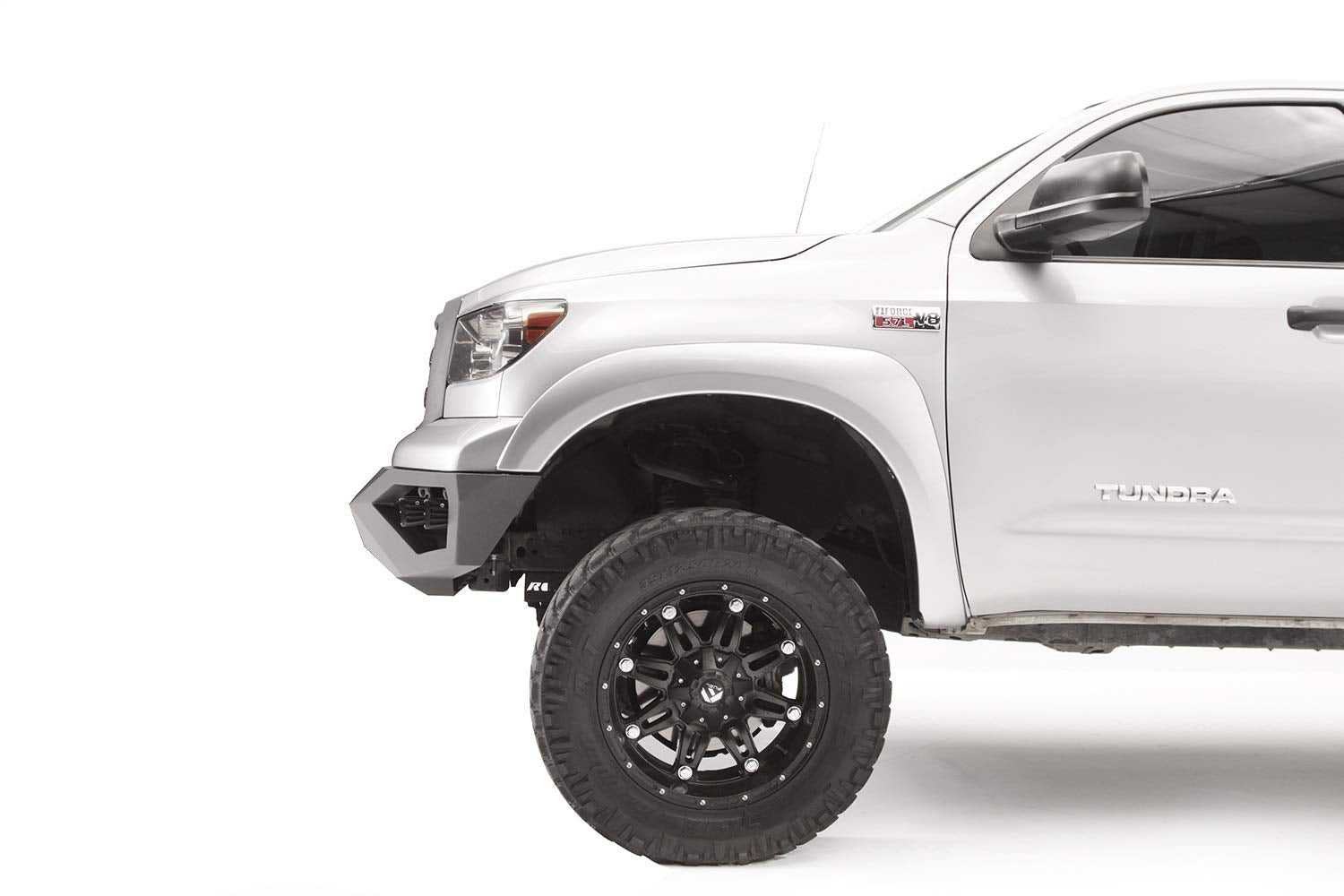 Vengeance Fab Fours 07-13 Tundra Front Bumper Matte Black Powdercoat