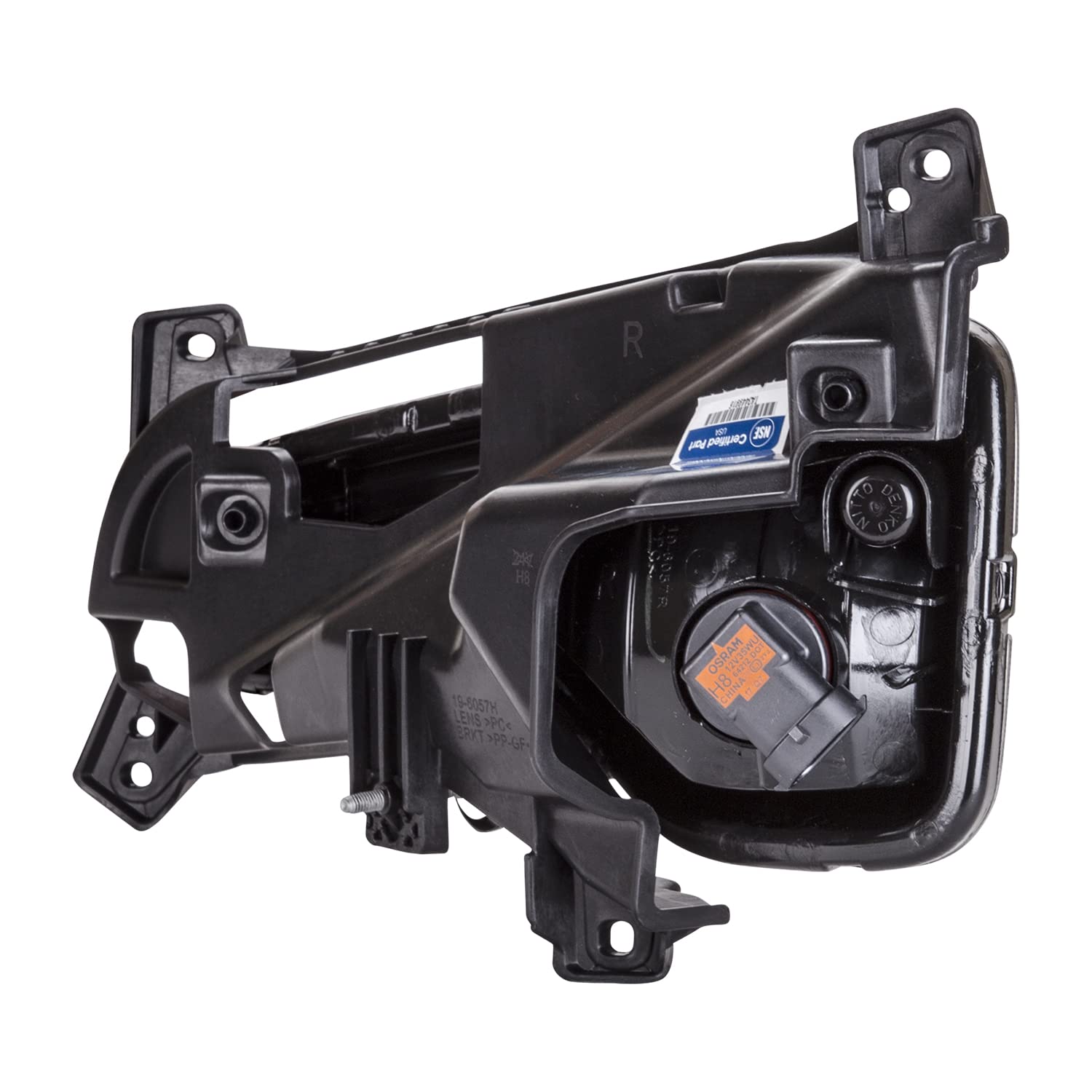 Right TYC Fog Light Assembly Compatible with 2011-2013 Kia Sorento