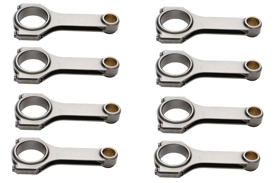 6000S3D Eagle H-Beam Connecting Rods: Chevrolet, small block (set of 8) - 2.000" rod