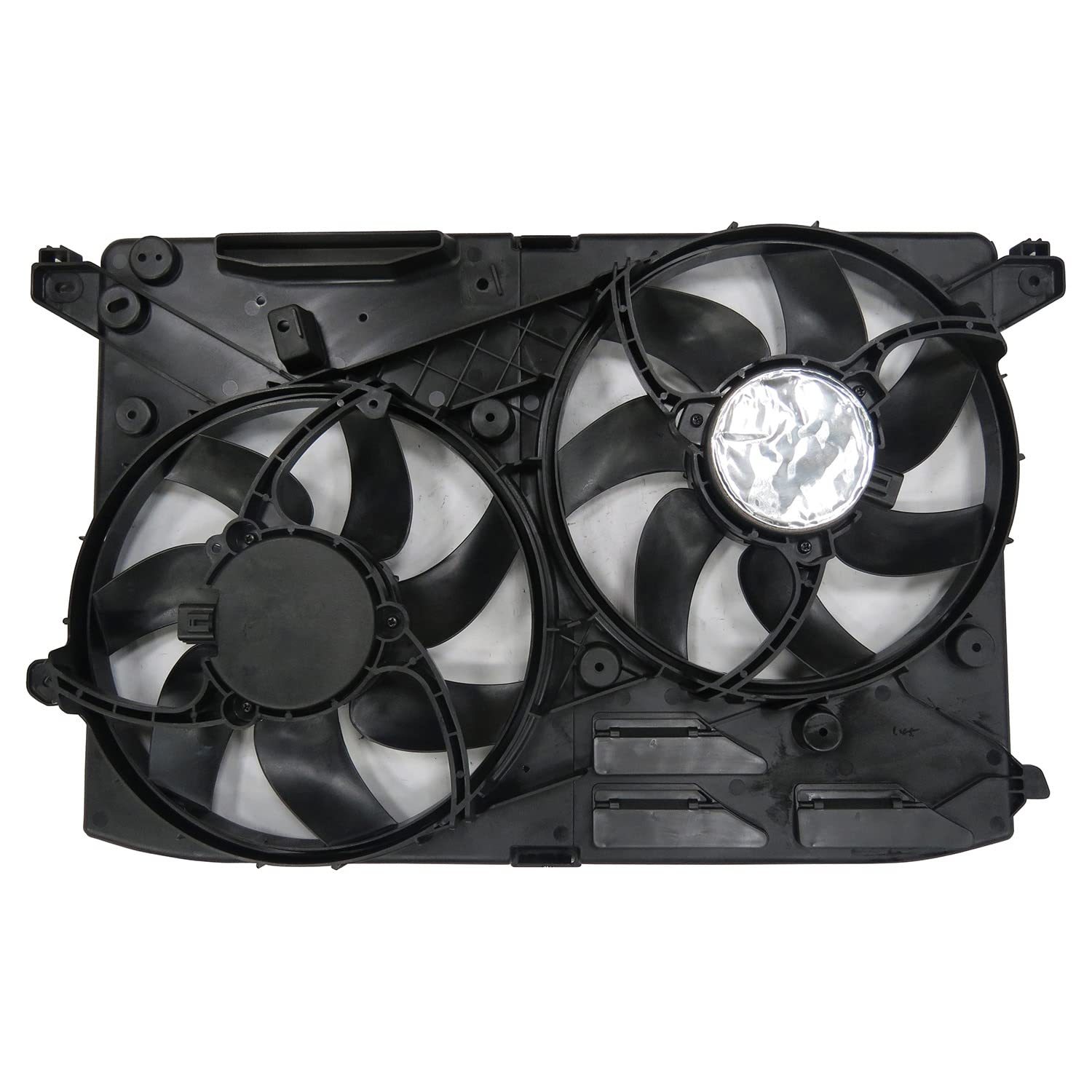 Cooling Fan Assembly TYC 623870 Compatible with 2013-2016 Ford Fusion, Black