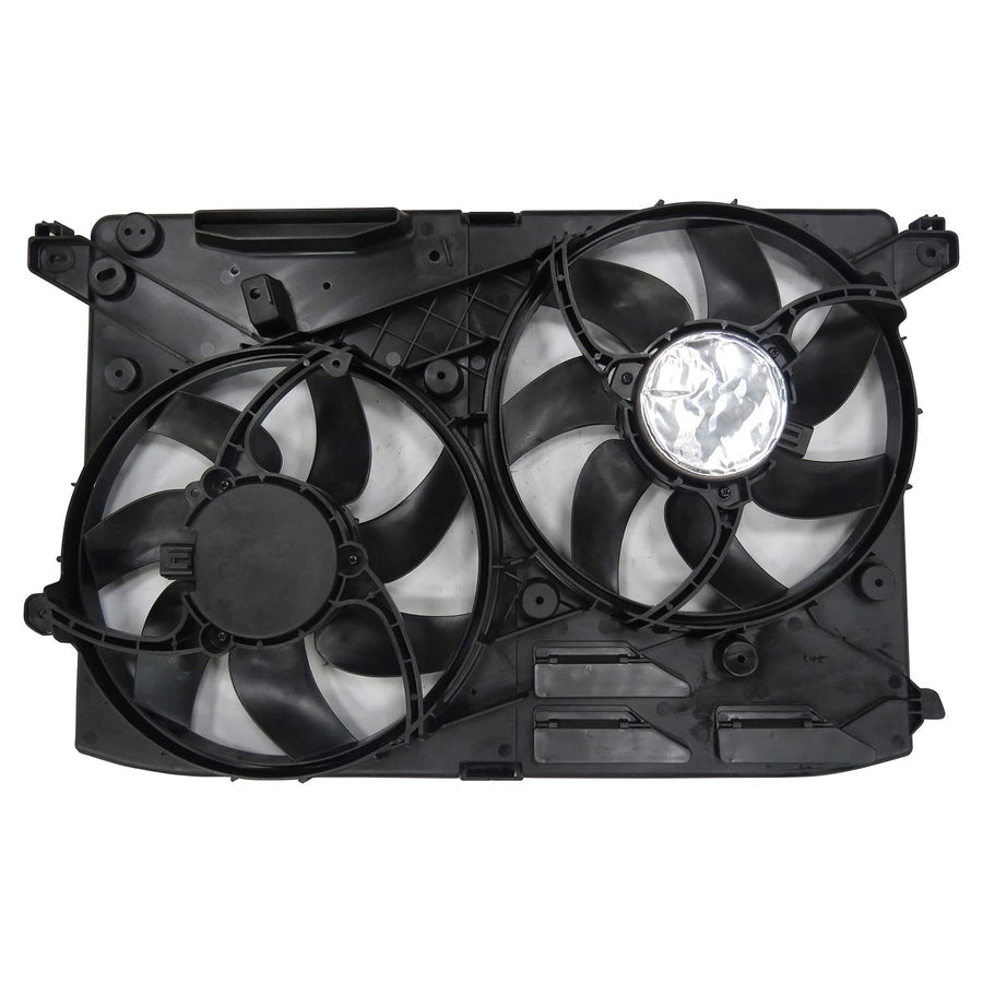 Cooling Fan Assembly TYC 623870 Compatible with 2013-2016 Ford Fusion, Black