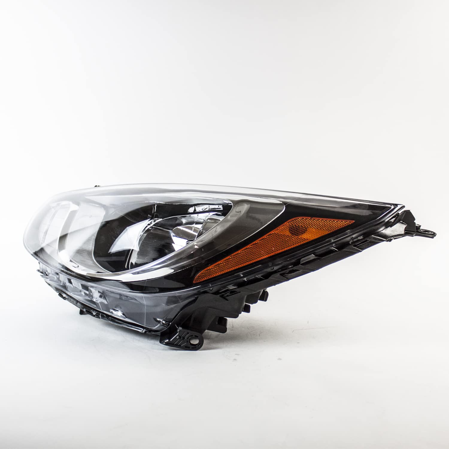 Left TYC Headlight Assembly Compatible with 2012-2014 Hyundai Accent