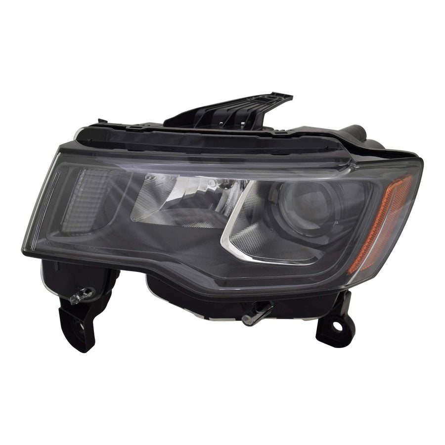 Left TYC Headlight Assembly Compatible with 2017-2021 Jeep Grand Cherokee