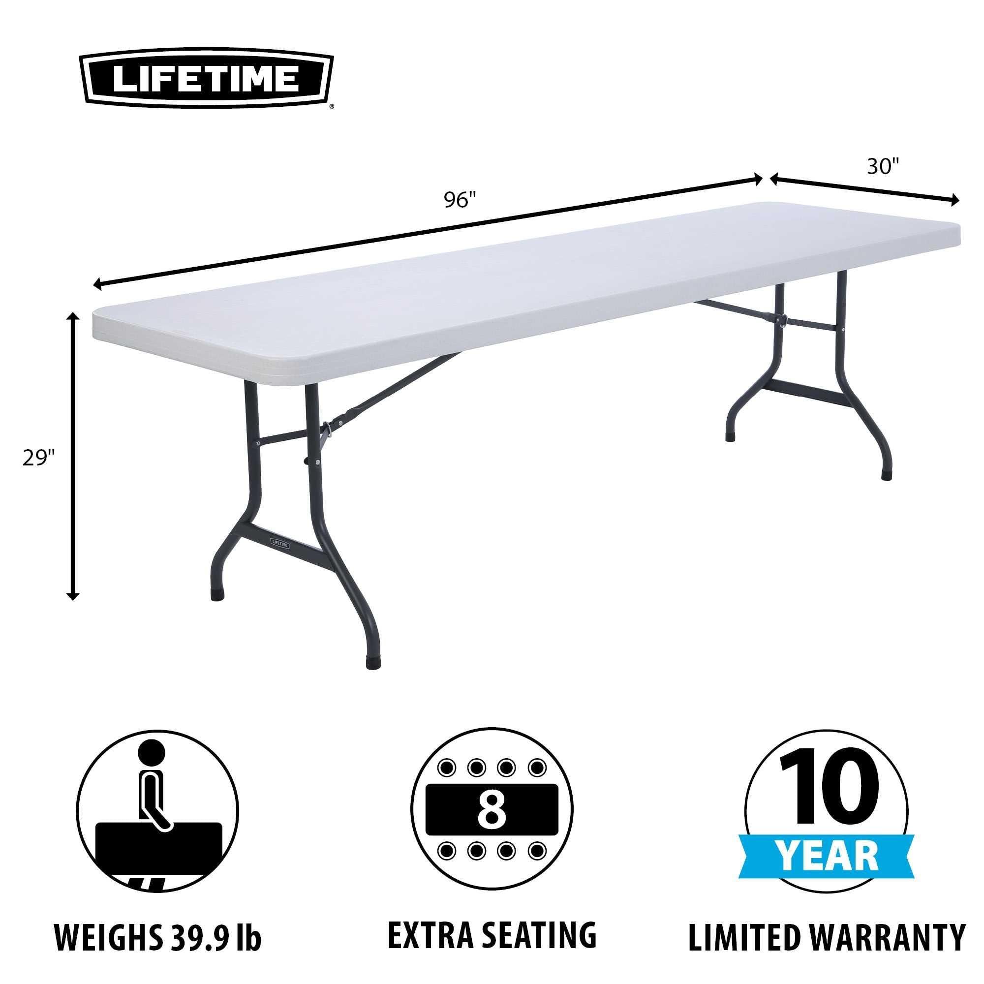 Rectangular Folding Tables (96" X 30") (EA)