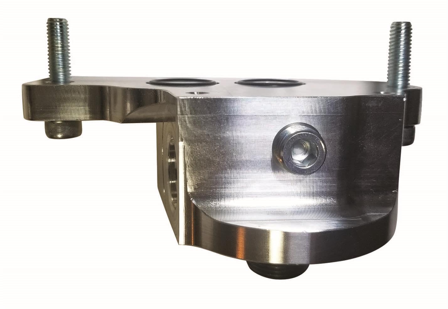Moroso Spin On Oil Filter Adapter 23713, Fits GM LS 4.8/5.3/6.0/6.2 Engines using Moroso Pans w/Outbound Rail