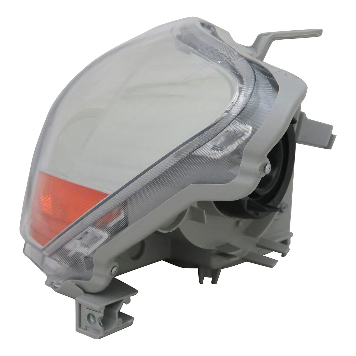 Left TYC Headlight Assembly Compatible with 2007-2011 Toyota Yaris