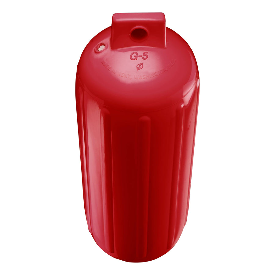 Classic Red Polyform G-5 Boat Fender
