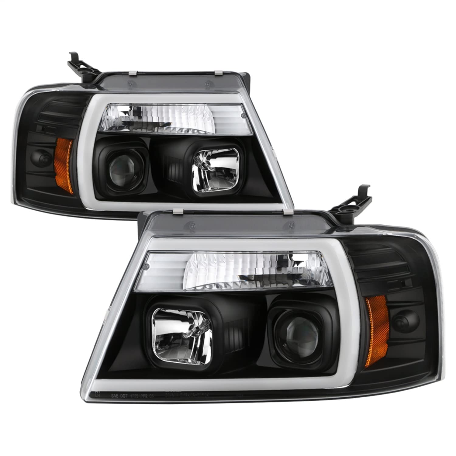 Projector Headlight Spyder Platinum (PRO-YD-FF15004PL-BK)