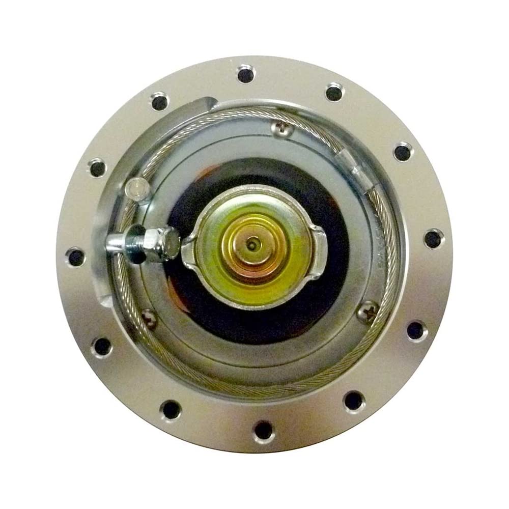 Billet Fuel Cap Scott Drake B-9030-H Horse Emblem