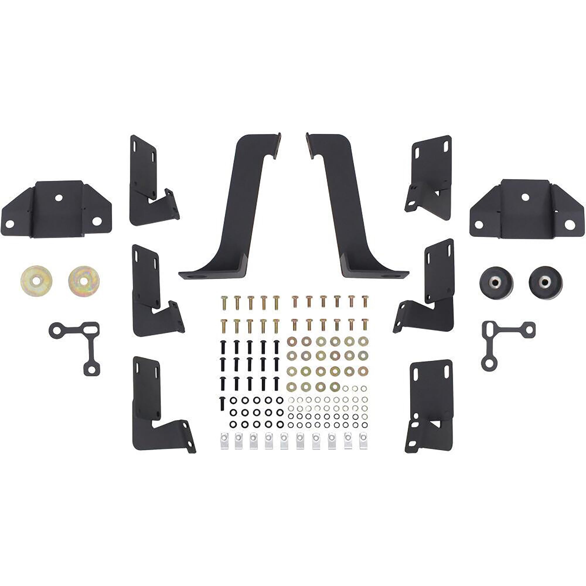Westin HDX 56-5340152 Stainless Drop Wheel to Wheel Nerf Bars fits 1999-2016 F250 F350 F450 F550 Crew Cab 6'75" Bed Textured Black Pair