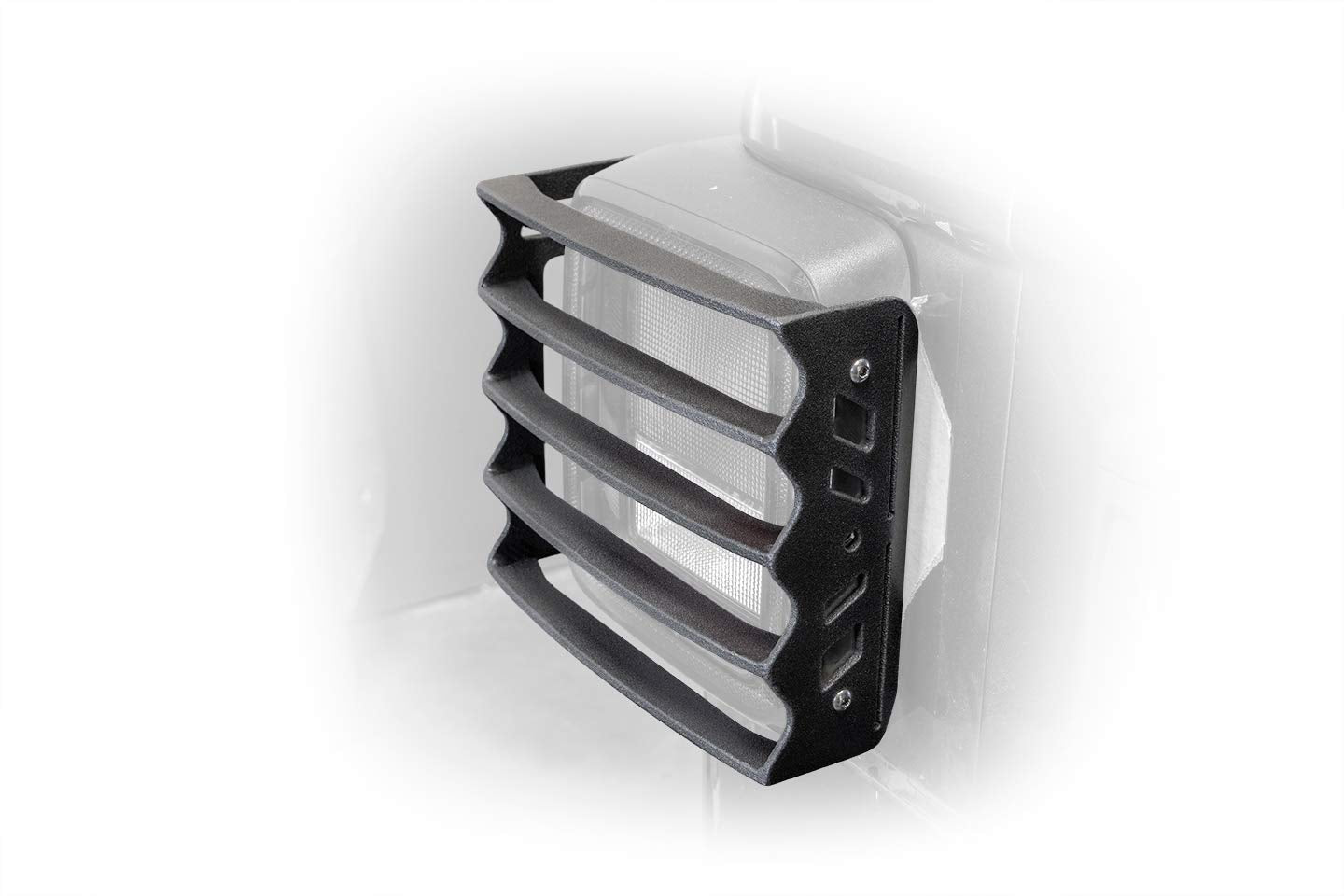 Tail Light Guards DV8 Offroad for The 2018-2024 Jeep Wrangler JL & 2021-2024 Wrangler 4Xe | Superior Trail Protection | Stainless Steel Construction | Black Finish