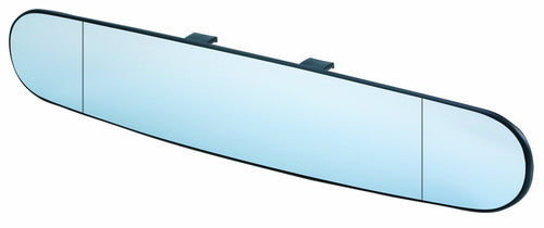 K Source 13" Universal Aspheric Extra Wide Angle Rear View Mirror, Optical Blue Lens, Clip-On, Easy Install, For Cars, Vans, SUVs & Trucks