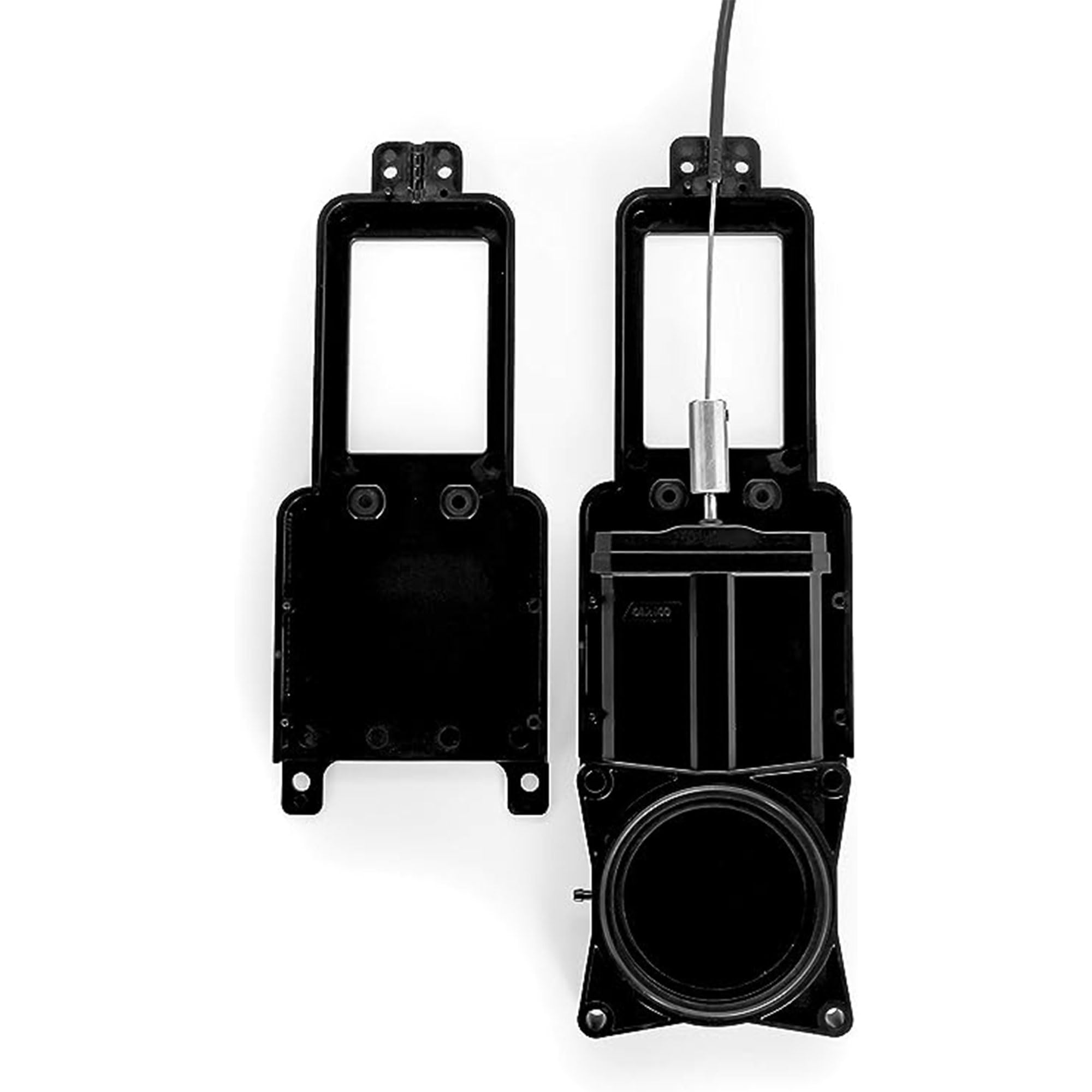 Camco RV Gate Valve with 72-Inch Flexible Cable Extension Kit - 3-Inch Diameter Opening - Extends Your Waste Valve Handle - All Inclusive Kit & Easy Installation (39519)