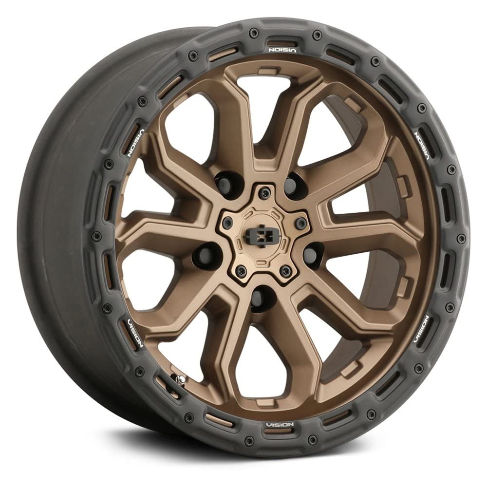 18x9 Vision 405 Korupt +12mm Bronze Wheel Rim 18" Inch