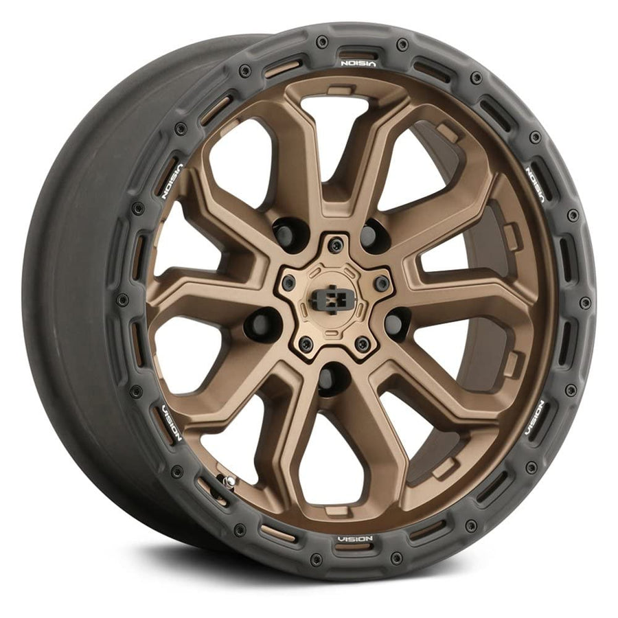 405 Vision Korupt 18x9 5x5" -12mm Bronze Wheel Rim 18" Inch