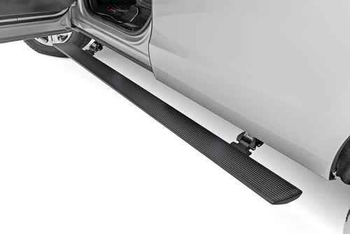 Rough Country Power Running Boards with LED Step Lights for Expedition Ford (2018-2024) - Dual Motor Electric Powerstep Board & Retractable Steps