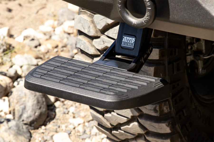AMP Research BedStep RealTruck | 75321-01A | Fits 2018 - 2023 Jeep Wrangler JL
