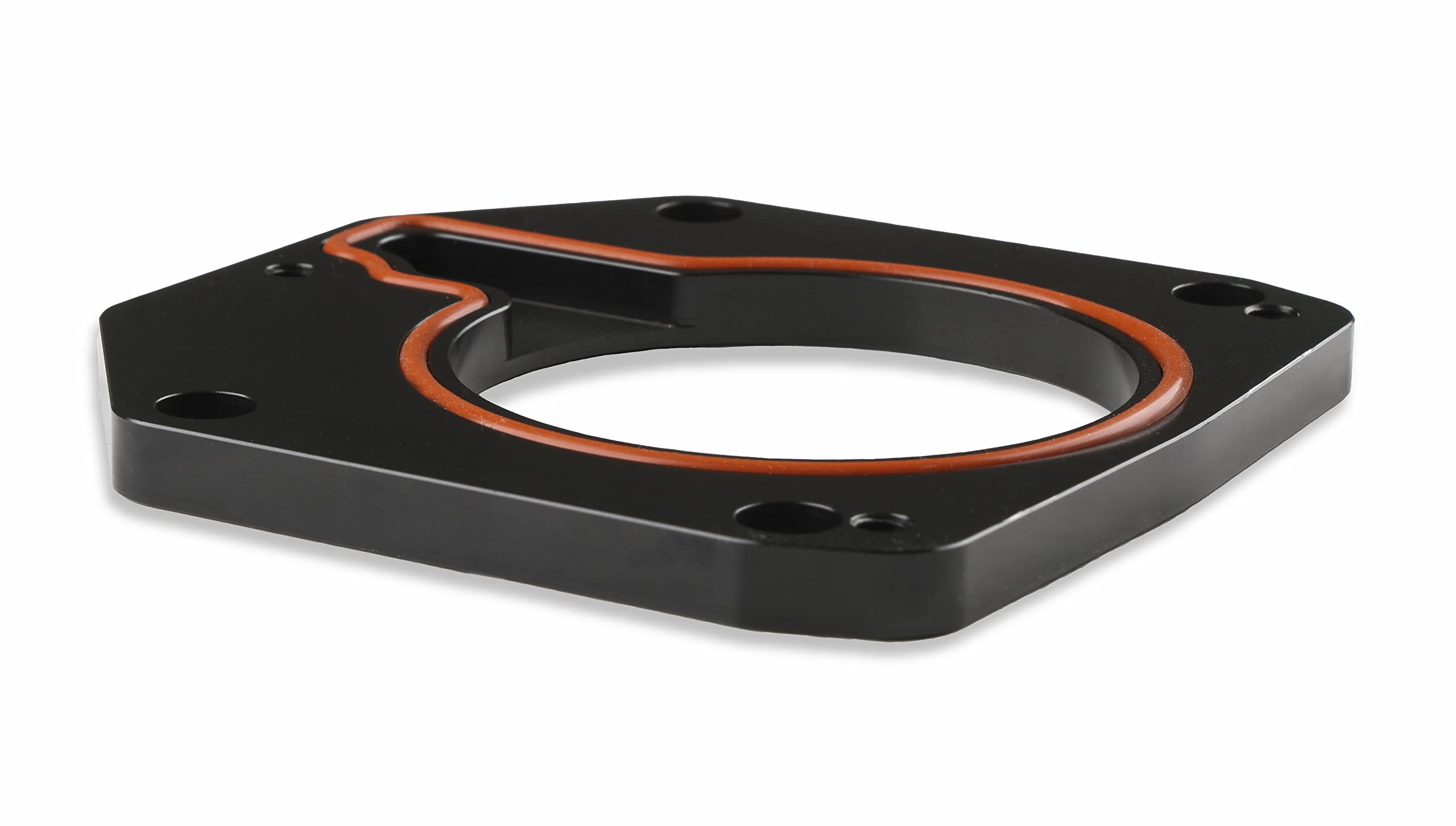 Holley 860026 Sniper EFI Throttle Body Adapter Plate Black