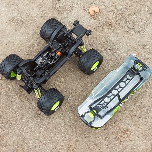 ARRMA 1/16 Gorgon GROM RC Truck 4X4 RTR Brushed Monster Truck (Battery & Charger Included), Yellow, ARA2130T1