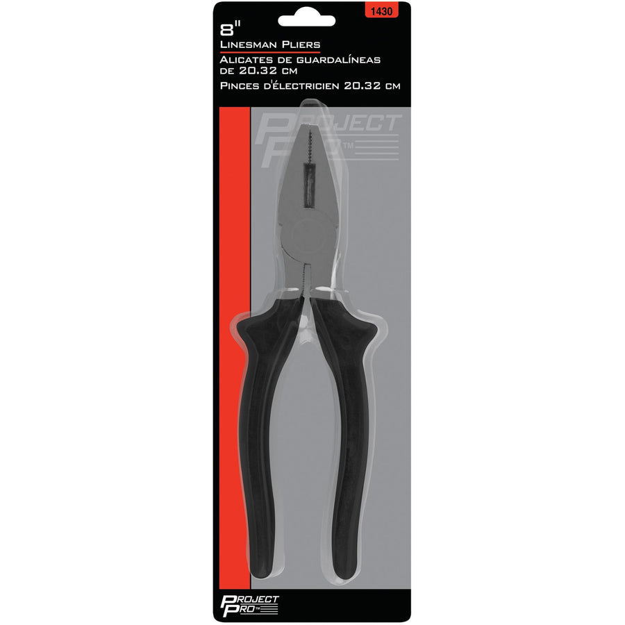 Durable Alloy Steel Jaw Performance Tool 1430 with Wire Cutter and Cushion Grip Handle for Comfort - Essential Tool for DIY and Professional Use