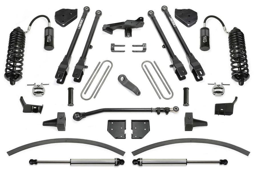 Fabtech 4 Link Lift System K2302DL 8 in. Lift Incl. Front Dirt Logic Resi 4.0 Shocks And Rear Dirt Logic 2.25 Shocks