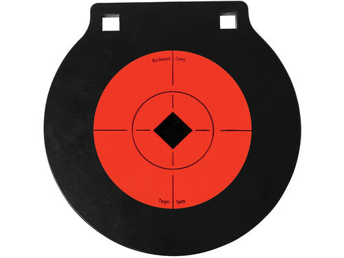 Birchwood Casey 6 INCH unisex adult 8 Gong one hole 3 AR500 Steel, Matte Black, US