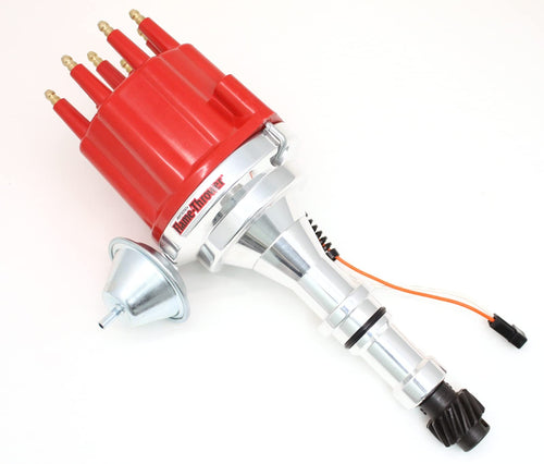 Billet Distributor Pertronix D351711 (Mag Trig Buick 215-350 Red Male cap)