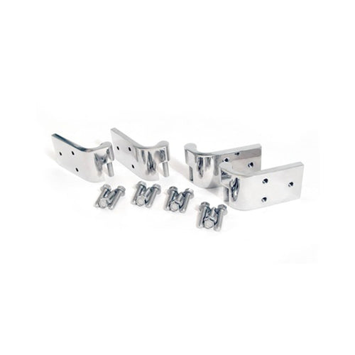 Scott Drake Removable Bronco Stainless Steel Door Hinges for Door Side, Compatible with 1966-1977 Ford Bronco, Model C6TZ-9722800-DR