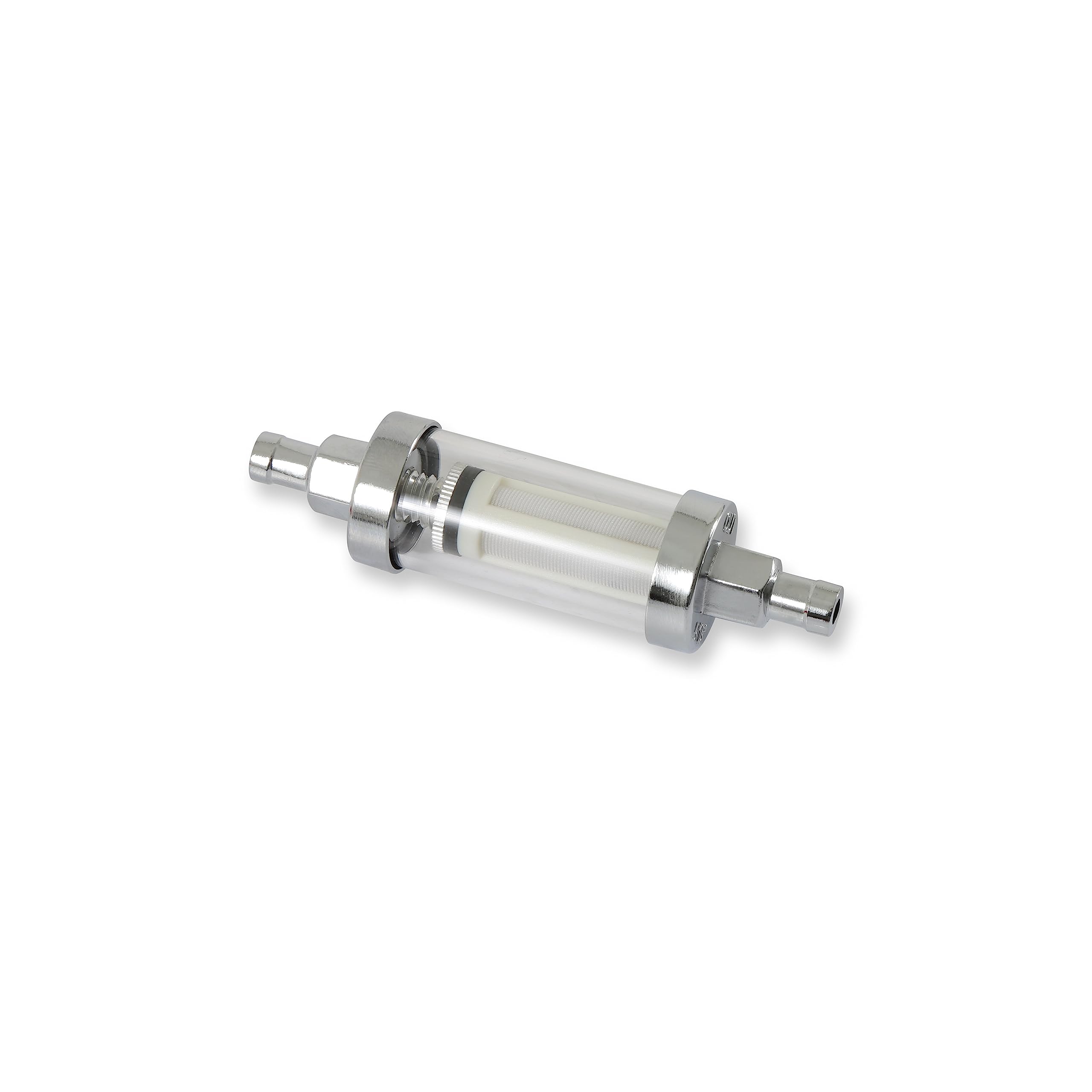 Inline Fuel Filter Mr. Gasket 9747 - 5/16 Inch Clearview