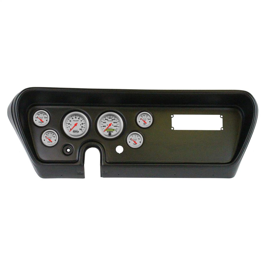 AutoMeter Dash Kit Direct Fit, (3 3/8" X2, 2 1/16" X4), Pontiac GTO 66, Ultra-Lite (2111-13)