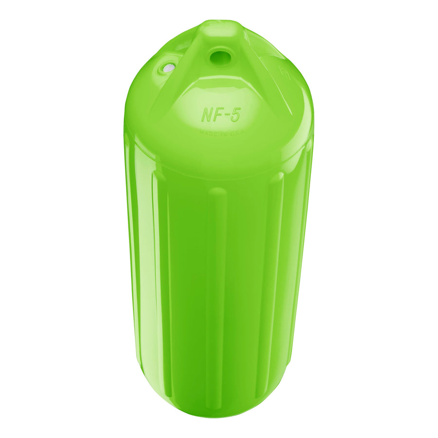 NF-5 Polyform Boat Fender - Lime