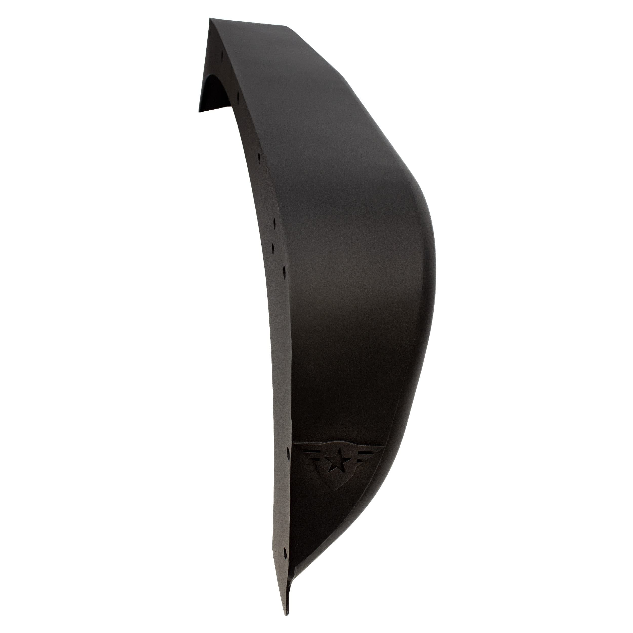 Combat Off Road Full Assault Aluminum Black Fender Kit - Front compatible with Jeep JK/JKU - Includes LED Marker Lights