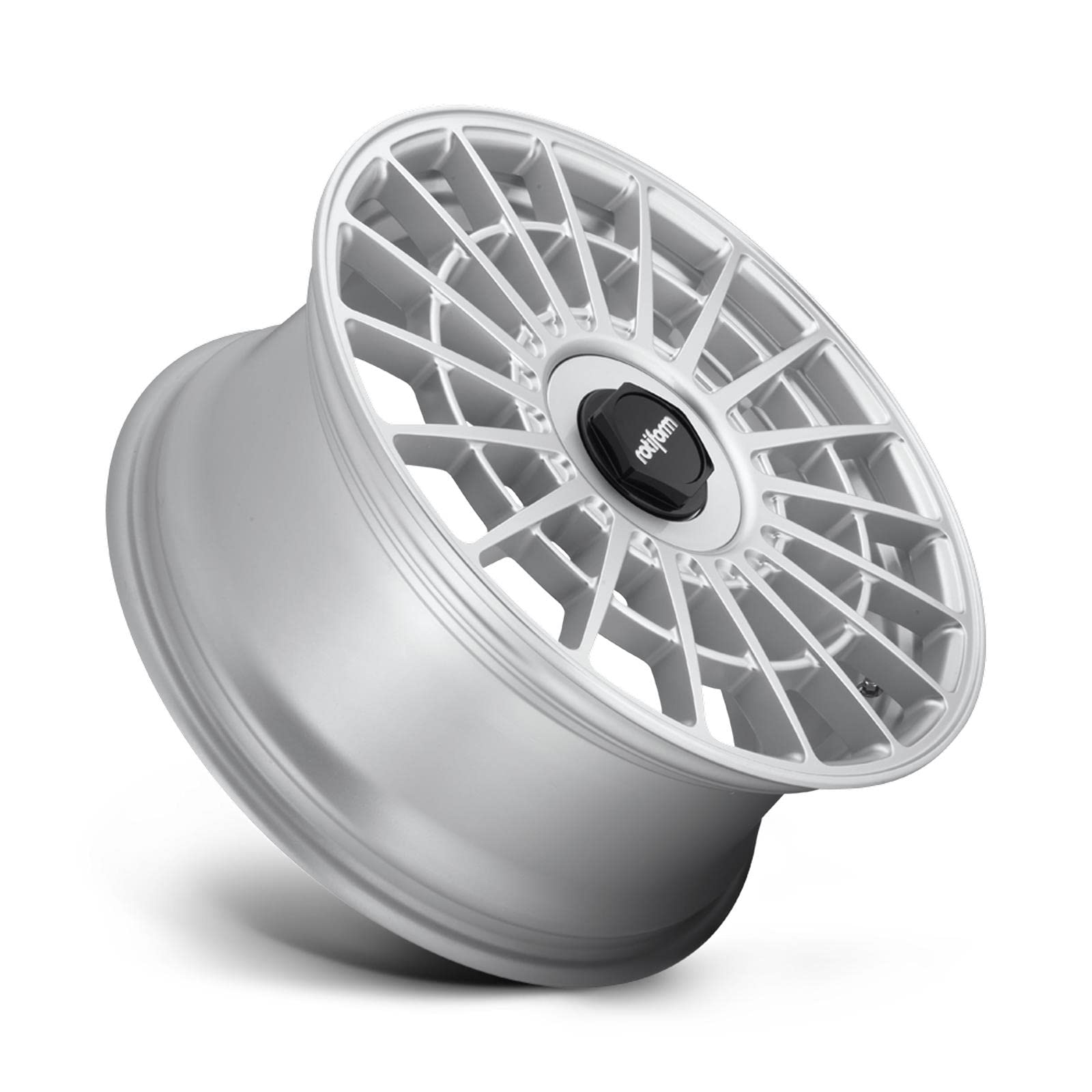 Silver Rotiform LAS-R Wheel with Painted Finish (17 x 8. inches /4 x 100 mm, 40 mm Offset)