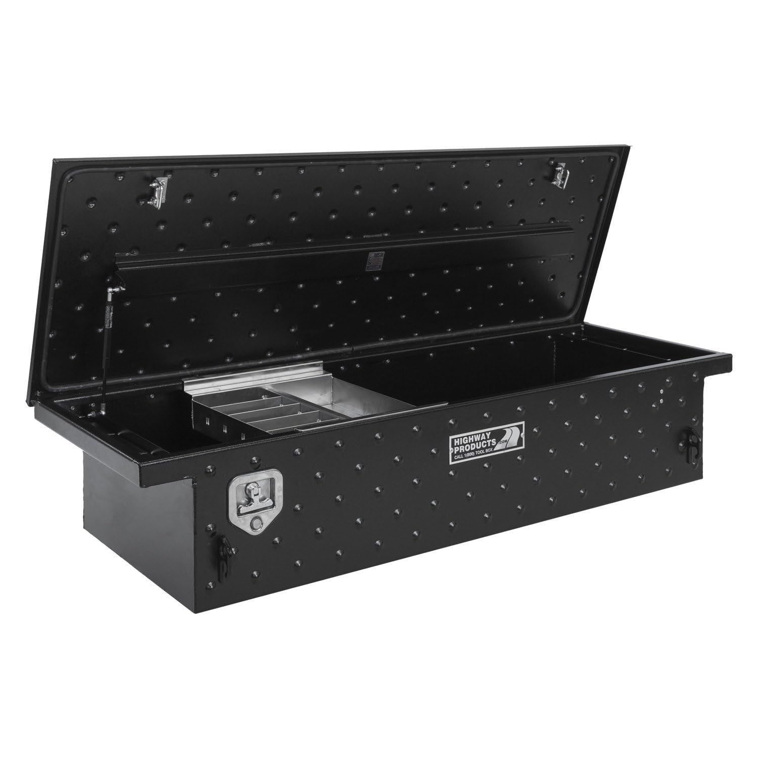 Low Profile Highway Products 3312-001-BK62S Crossover Tool Box Single Lid