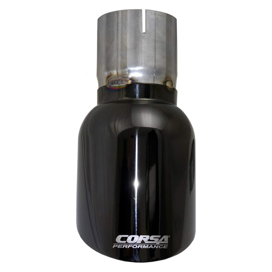 Single Tip Kit (TK009) 4.5 IN w/ 3.0 IN diameter pipe Black PVD
