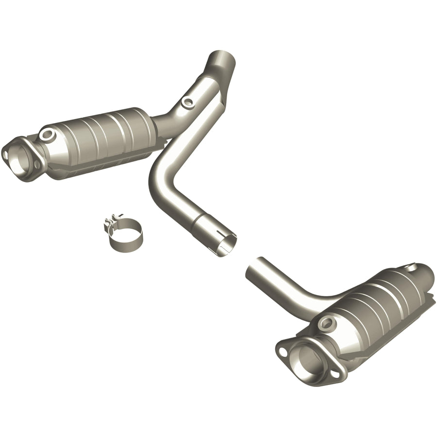 Catalytic Converter MagnaFlow 49463: OEM Grade, Direct-Fit, For 2005-2006 Dodge Dakota 4.7L, For 2006 Mitsubishi Raider 4.7L (EPA Compliant)