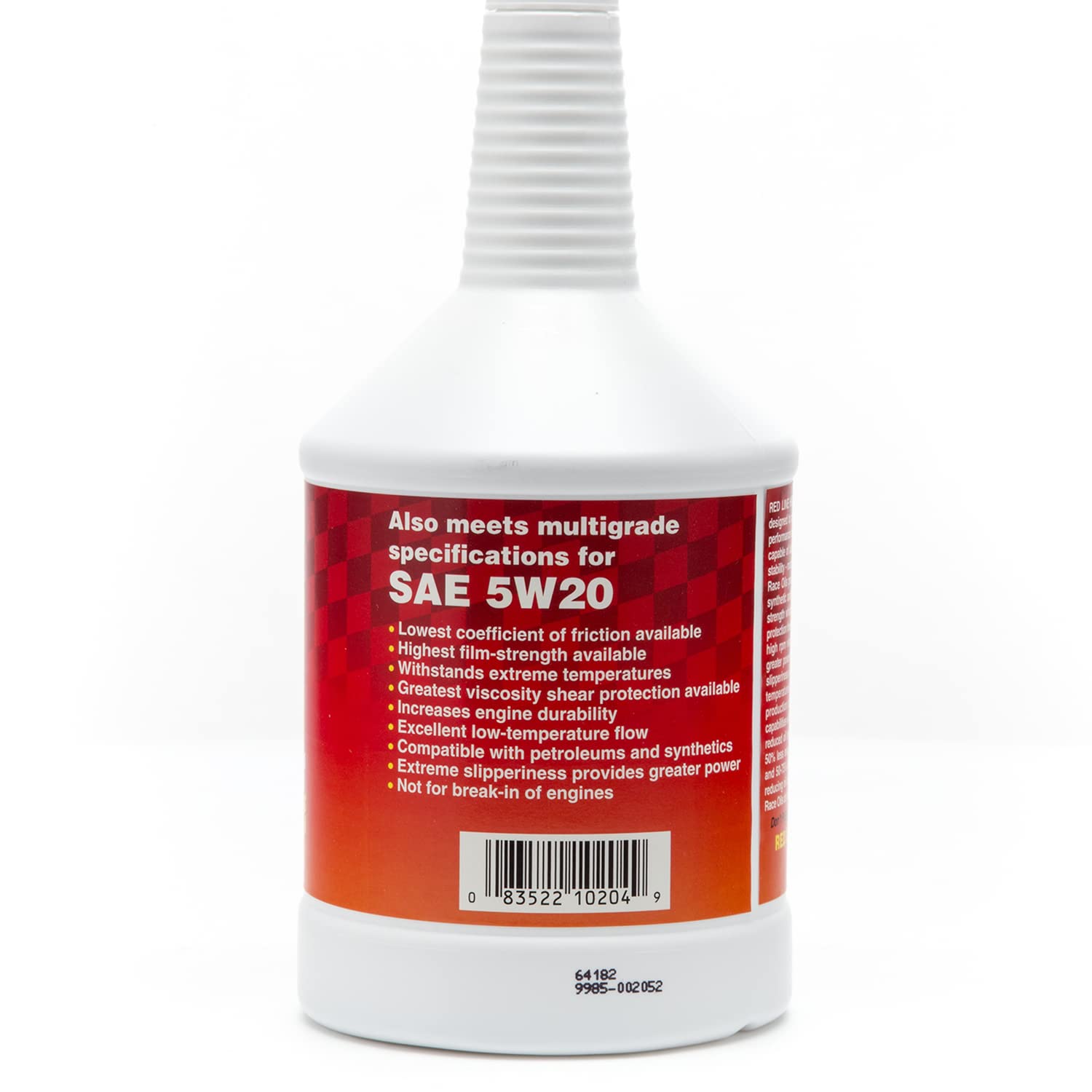 20WT Red Line Racing Oil Synthetic - Quart 10204